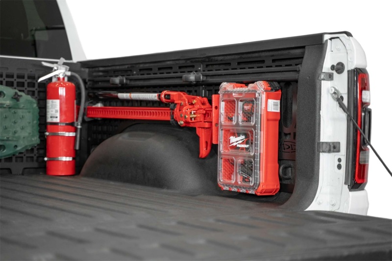 Ram TRX Bed Side Molle Panels - Passenger - Addictive Desert Designs - Full Set - Hammer Black - `21-`23